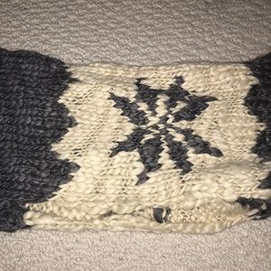 Thick winter scarf